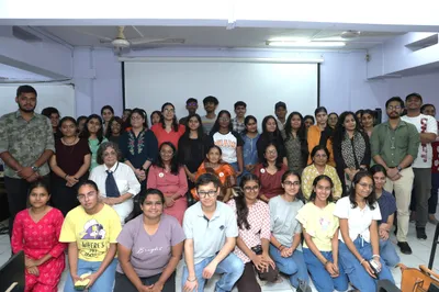 nimcjમાં વિધાર્થીઓ માટે યોજાયો શારીરિક માનસિક વેલનેસ પ્રોગ્રામ