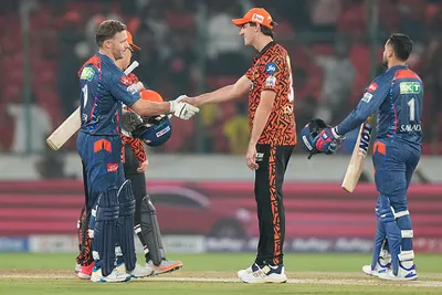 ipl  સનરાઇઝર્સ હૈદરાબાદને લખનઉ સુપર જાયન્ટ્સે 5 વિકેટે હરાવ્યું