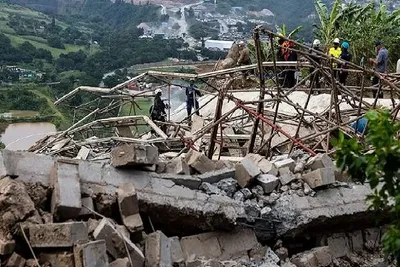 દક્ષિણ આફ્રિકામાં હિન્દુ મંદિર ધરાશાયી  ભારતીય મૂળના એક વ્યક્તિ સહિત 4 લોકોના મોત