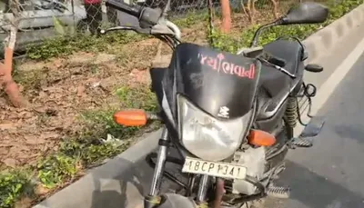 અમદાવાદના એસજી હાઈવે પર અજાણ્યા વાહને ટક્કર મારતા બાઈકચાલકનું મોત