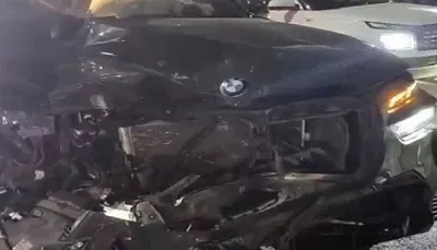 રાજકોટમાં બેફામ ઝડપે bmw કારચાલકે ટૂ વ્હીલરચાલકને અડફેટે લેતા મોત