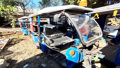 ભાવનગરમાં મ્યુનિ કોર્પોરેશનની 13 ઈ રિક્ષા મરામતના અભાવે ભંગાર બની ગઈ