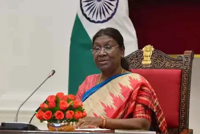 રાષ્ટ્રપતિ દ્રૌપદી મુર્મુએ દેશના વિકાસ અને આદિવાસી સમુદાયના વિકાસને એકબીજાના પૂરક ગણાવ્યાં