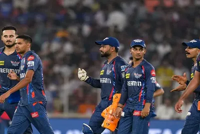 ipl  મિશેલ માર્શની સદીની મદદથી lsgએ gtને 33 રને હરાવ્યું