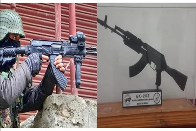 અમેઠીમાં ak 203 અસોલ્ટ રાઇફલનું સ્વદેશી ઉત્પાદન હવે અંતિમ તબક્કામાં  100 ટકા ઇન્ડિજેનાઇઝેશનનો લક્ષ્ય