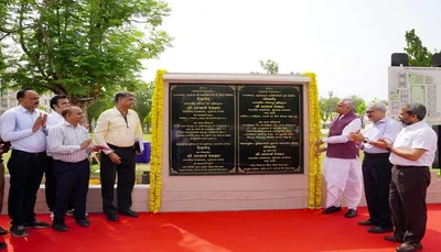 ગાંધીનગરમાં રાજભવનના કર્મીઓ માટે આવાસીય પરિસર   ઐશ્વર્યમ્ નું  લોકાર્પણ