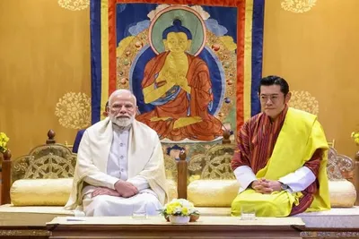 નરેન્દ્ર મોદીનો ભૂતાન પ્રવાસઃ ભારત ભૂતાન સંબંધોને મજબૂત કરવા પર ભાર