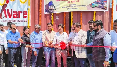 કચ્છના ગાંધીધામથી રેલવેની કન્ટેનર સેવાનો કરાયો પ્રારંભ