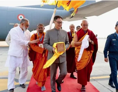 ભગવાન બુદ્ધના પવિત્ર અવશેષો ભારત પરત લવાયા