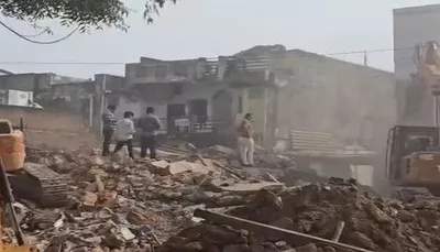 અમદાવાદના મોટેરા વિસ્તારમાં મોદી સ્ટેડિયમ પાસે ગેરકાયદે દબાણો હટાવાયા