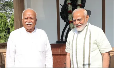મોહન ભાગવતજીના 75મા જન્મદિવસ પ્રસંગે  નરેન્દ્ર મોદીએ ​​એક લેખ શેર કર્યો