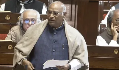 મુસ્લિમ લીગ સાથે મળીને સરકાર બનાવી ત્યારે દેશભક્તિ ક્યાં ગઈ હતી  ખડગેનો bjp ને સવાલ