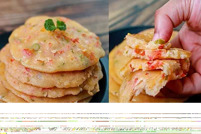 નાસ્તા માટે બનાવો ઝટપટ સોજી પેનકેક  જાણો રેસીપી