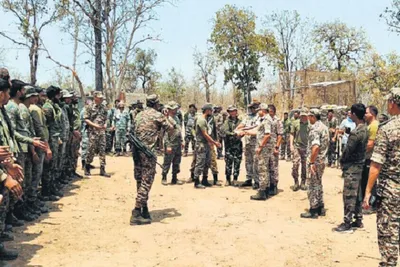 મણિપુરમાં સુરક્ષા દળો અને નક્સલવાદીઓ વચ્ચે એન્કાઉન્ટર  4 નક્સલીઓ ઠાર