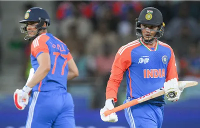 ભારત ઓસ્ટ્રેલિયાની પાંચમાં ટી 20 મેચ વરસાદને કારણે રદ  ભારત 2 1થી સીરિઝ જીત્યું