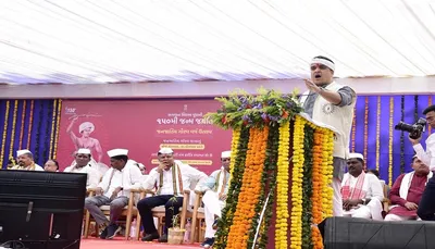 આદિજાતિ સમાજની ભાષા અને સંસ્કૃતિમાં વૈવિધ્યતા  છતાં હ્રદયના ધબકારાં  લાગણીઓ એક છે    હર્ષ સંઘવી