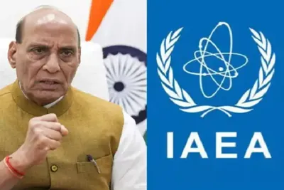  પાકિસ્તાનના પરમાણુ બોમ્બનું નિરીક્ષણ iaea ને સોંપવું જોઈએ    રાજનાથ સિંહે