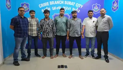 સુરતના અડાજણમાં તબીબના ઘરમાં ચોર પ્રવેશ્યા  cctv એલાર્મ વાગતા પોલીસ દોડી આવી