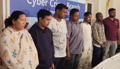 આંતરરાષ્ટ્રીય સાયબર ફ્રોડ ગેન્ગના નેટવર્કનો પડદાફાશ  નાઈજિરિયન સહિત 6 શખસોની ધરપકડ