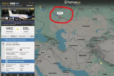 પ્રમુખ પુતિન ઉડી રહ્યા હતા ત્યારે જમીન પરથી 20 000 લોકો તેમના પ્લેનને ટ્રેક કરી રહ્યા હતા  જાણો શું છે ઘટના 