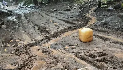 ગિરનારમાં લીલી પરિક્રમાનો રૂટ વરસાદમાં ધોવાયો  પરિક્રમા રદ થાય તેવી શક્યતા