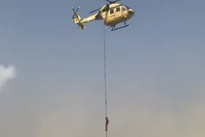 ભારતીય વાયુસેનાએ પાકિસ્તાન સરહદ નજીક રાજસ્થાનના થાર રણમાં  મહાગુર્જ  કવાયત હાથ ધરી