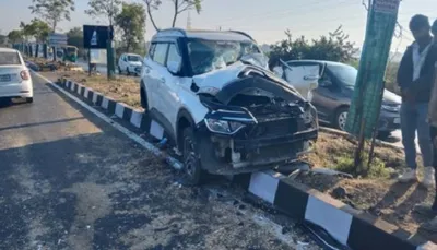 જસદણ આટકોટ રોડ પર કાર ટ્રેકટરના અકસ્માત બાદ ટ્રેકટરે પલટી ખાતાં જૈન સાધ્વીજીનું મોત