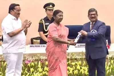 ગુજરાતની વધુ એક રાષ્ટ્રીય સિદ્ધિ  ‘રાષ્ટ્રીય જળ પુરસ્કાર ૨૦૨૫’ એનાયત