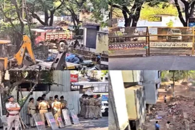 નાસિકમાં હાઈકોર્ટના આદેશને પગલે સતપીર દરગાહનું દબાણ હટાવાયું