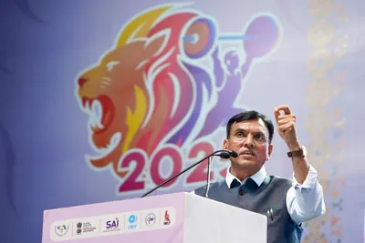 ભારતને ટોચના દસ રમતગમત દેશોમાં સામેલ કરવાનું મોદી સરકારનું લક્ષ્ય  માંડવિયા