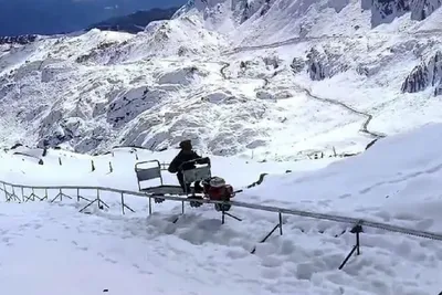 ભારતીય સેનાએ હિમાલયના 16 000 ફૂટની ઊંચાઈએ હાઇ એલ્ટિટ્યુડ મોનોરેલ સિસ્ટમ વિકસાવી
