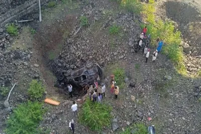 રતલામમાં દિલ્હી મુંબઈ એક્સપ્રેસ વે પર માર્ગ અકસ્માતમાં પાંચ લોકોના મોત