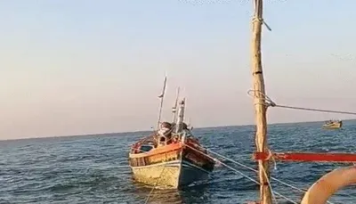 નવા બંદરના દરિયામાં 4 નોટિકલ માઈલ દૂર બોટ ડૂબી  ટંડેલ સહિત 9 ખલાસીઓનો બચાવ