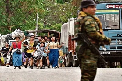 મણિપુરના ઈંફાલમાંથી બે ઉગ્રવાદી ઝડપાયા  હથિયારો જપ્ત કરાયાં