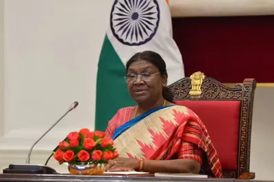 આબોહવા પરિવર્તનને પહોંચી વળવા માટે તાત્કાલિક અને નક્કર પગલાં લેવા રાષ્ટ્રપતિની અપીલ