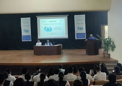 વિશ્વ જલ દિવસ 2025   જળનું ભવિષ્ય – તરસ્યા ગ્રહ માટે ટકાઉ ઉકેલ  કાર્યક્રમનું આયોજન કરાયું