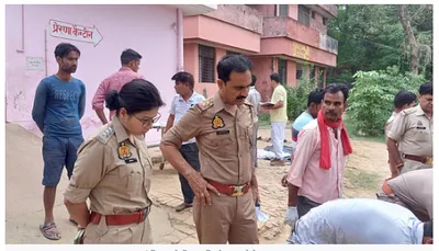 બારાબંકી  કાર અને ટ્રક વચ્ચે ગમખ્વાર અકસ્માત  મહિલા સહિત ચાર વ્યક્તિના મોત