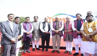 મહેસાણામાં વાઇબ્રન્ટ ગુજરાત રિજનલ કોન્ફરન્સ અંતર્ગત ટ્રેડ શૉ અને એક્ઝિબિશનનો પ્રારંભ