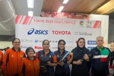 ભારતીય ડેફ શૂટર્સે ટોક્યો ડેફલિમ્પિક્સમાં ઇતિહાસ રચ્યો