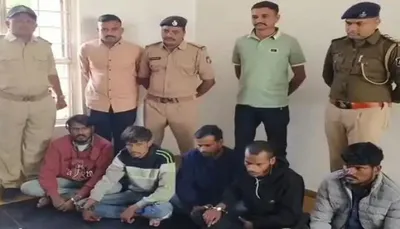 ચોટિલામાં હથિયારો સાથે atm તોડવા આવેલી ગેન્ગને પોલીસે દબોચી લીધી