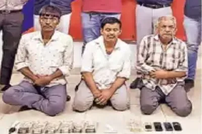 સસ્તા સોનાની લાલચ આપીને લોકોને છેતરતા 3 રાજસ્થાની શખસો પકડાયા