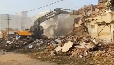 ભાવનગરમાં દારૂલ ઉલુમ મદરેસાની જગ્યામાં મ્યુનિ  દ્વારા કરાયુ મેગા ડિમોલિશન