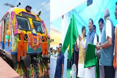 છત્તીસગઢના સીએમએ રાજિમથી રાયપુર સુધીની નવી મેમુ ટ્રેન સેવાને લીલી ઝંડી આપી