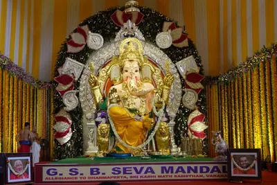 મુંબઈના gsb સેવા મંડળે ગણેશોત્સવ માટે 474 46 કરોડ રૂપિયાનું રેકોર્ડ વીમા કવચ લીધું