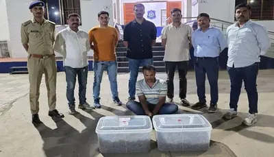 વાપીના રણછોડનગરના એક ફ્લેટમાંથી 14 કિલો ગાંજાનો જથ્થો પકડાયો
