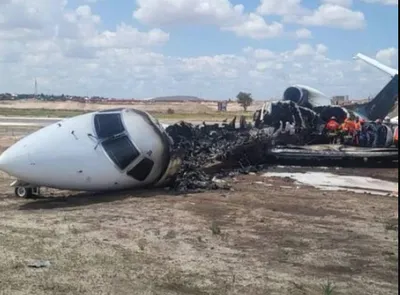 કોંગોમાં મંત્રીનું વિમાન લેન્ડિંગ દરમિયાન દુર્ઘટનાગ્રસ્ત  તમામ મુસાફરો સુરક્ષિત