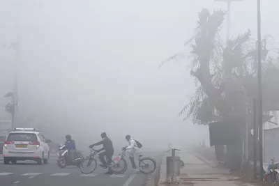 ઉત્તર ભારતમાં ઠંડીનો પ્રકોપ વધ્યો  દિલ્હી યુપીમાં ગાઢ ધમ્મુસ  ઝારખંડમાં શીતલહેરનું એલર્ટ