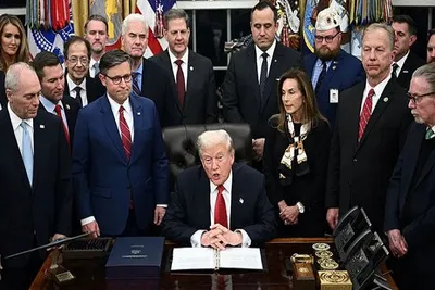 અમેરિકામાં 43 દિવસથી ચાલતુ શટડાઉન અંતે સમેટાયુ  બિલ ઉપર ટ્રમ્પે કર્યાં હસ્તાક્ષર