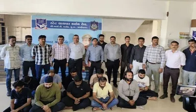 ભાવનગરમાં રૂપિયા 719 કરોડનું આંતરરાષ્ટ્રીય સાયબર ફ્રોડ  પકડાયુ