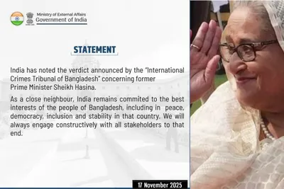 મૃત્યુદંડની સજા પછી બાંગ્લાદેશે કહ્યું શેખ હસીનાને સોંપી દો  ભારતે કહ્યું   